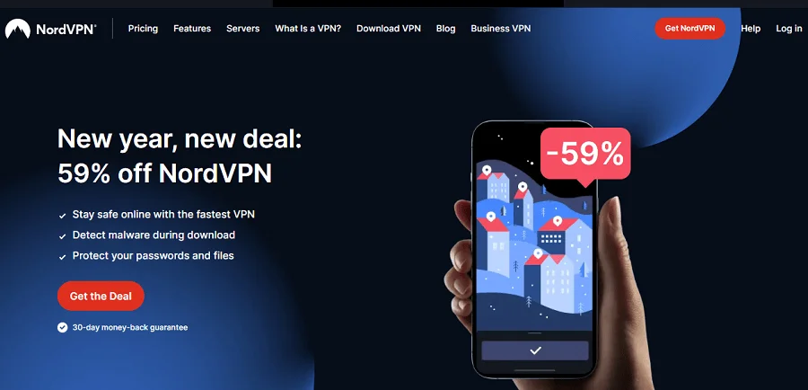 NorVPN Home Page