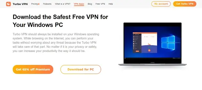 Turbo VPN free vpn for windows