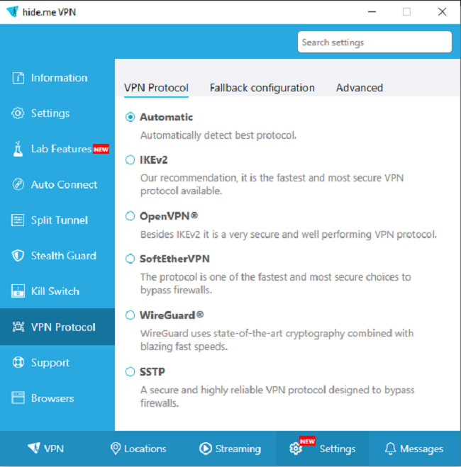 vpn protocols